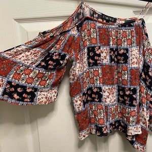 Off the shoulder crop top